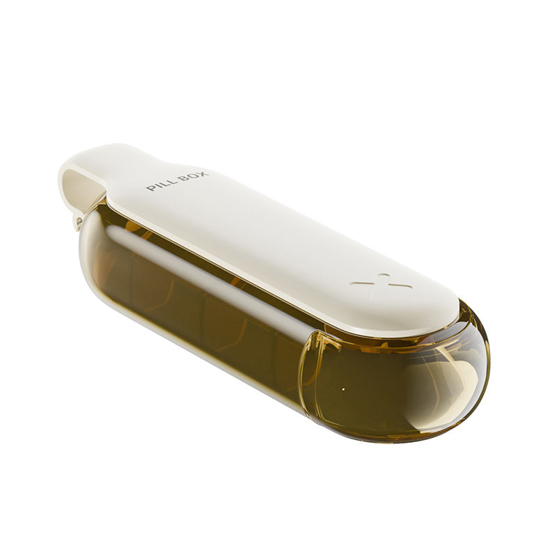 Portable Four-Compartment Pill Case – product image