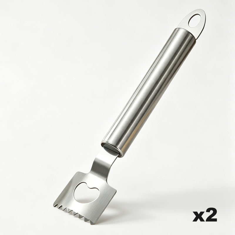Stainless Steel Corn Stripper and Bottle Opener – product image