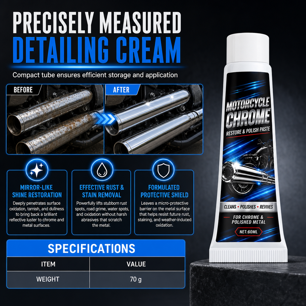 Chrome and Metal Polishing Paste – product image