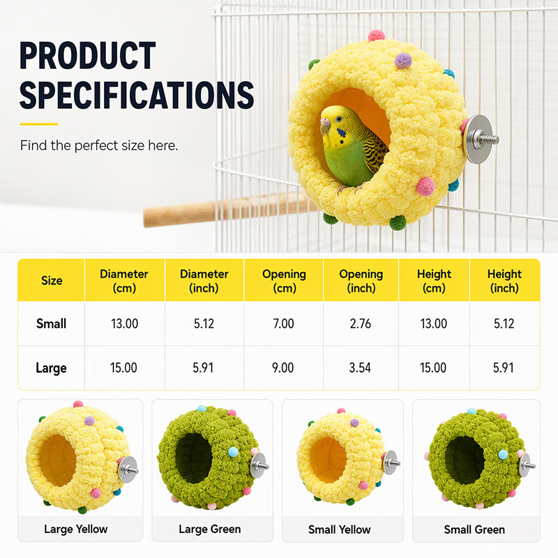 Soft Hanging Bed for Small Birds – product image