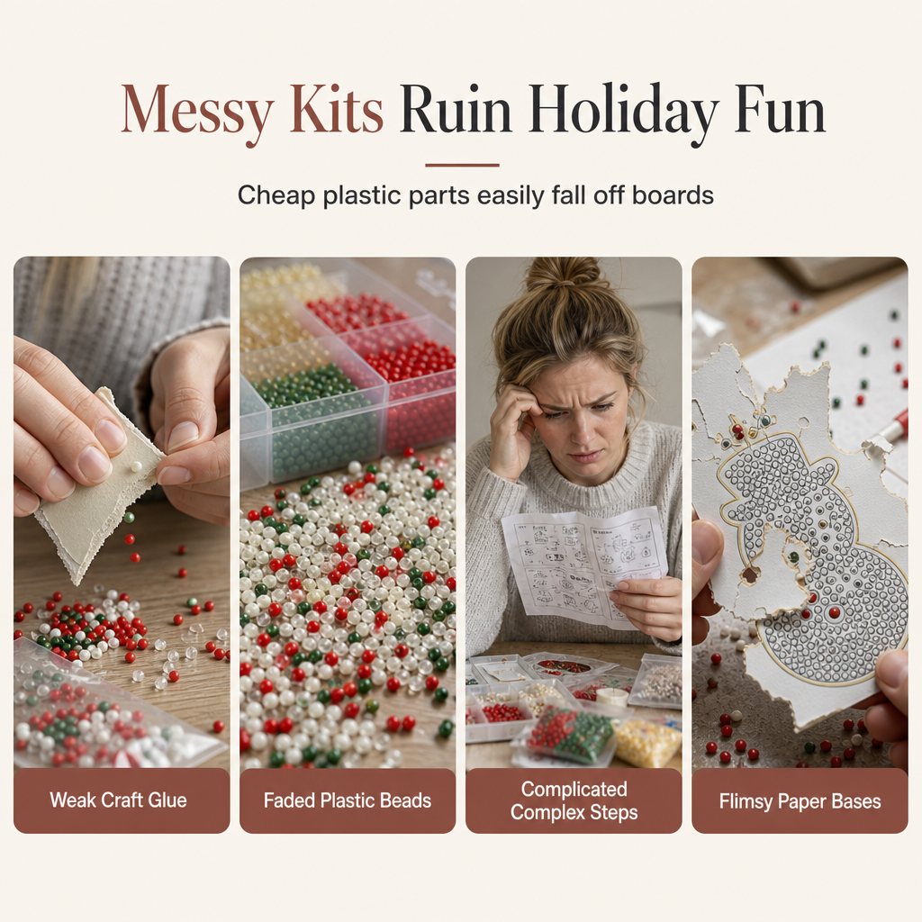 Pearl Art Christmas Ornament Kit – product image