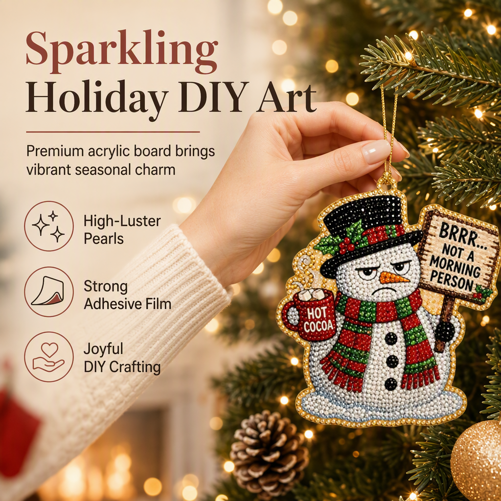 Pearl Art Christmas Ornament Kit – product image