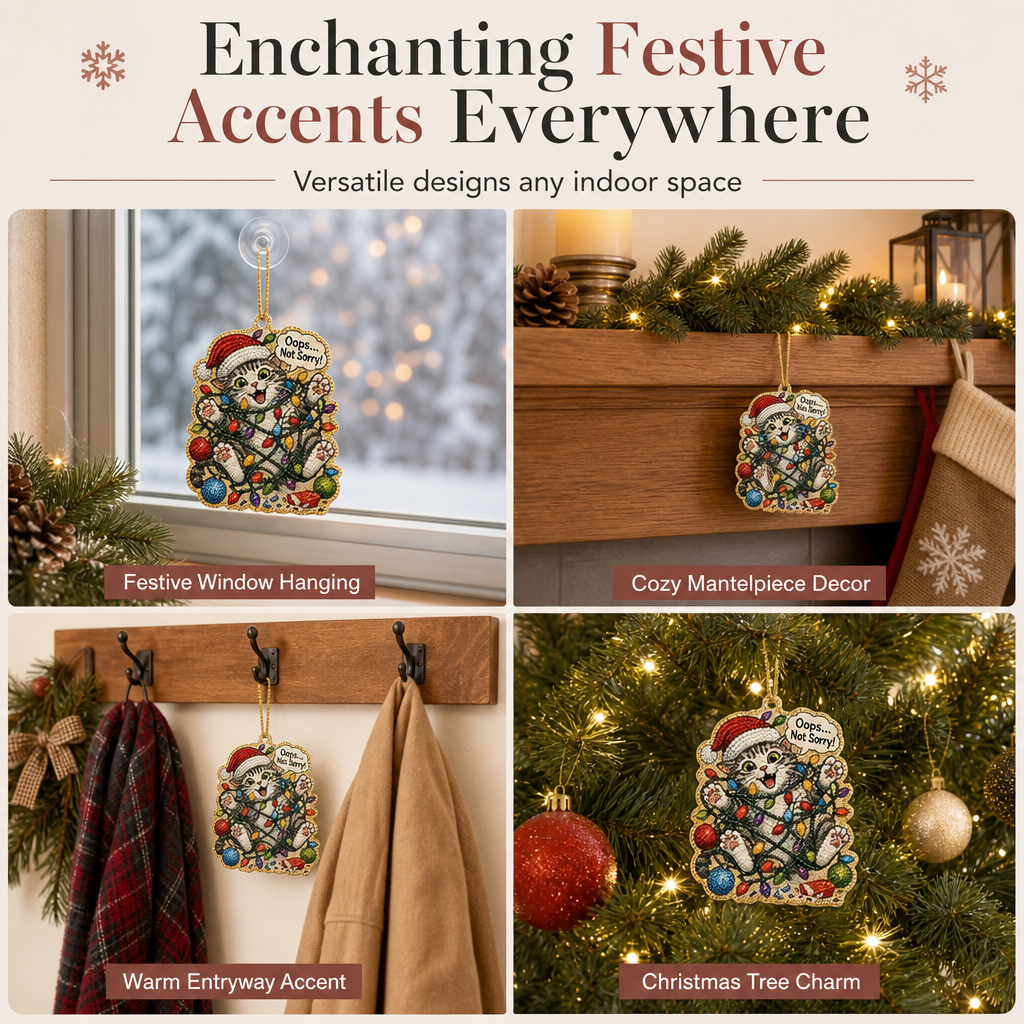 Pearl Art Christmas Ornament Kit – product image