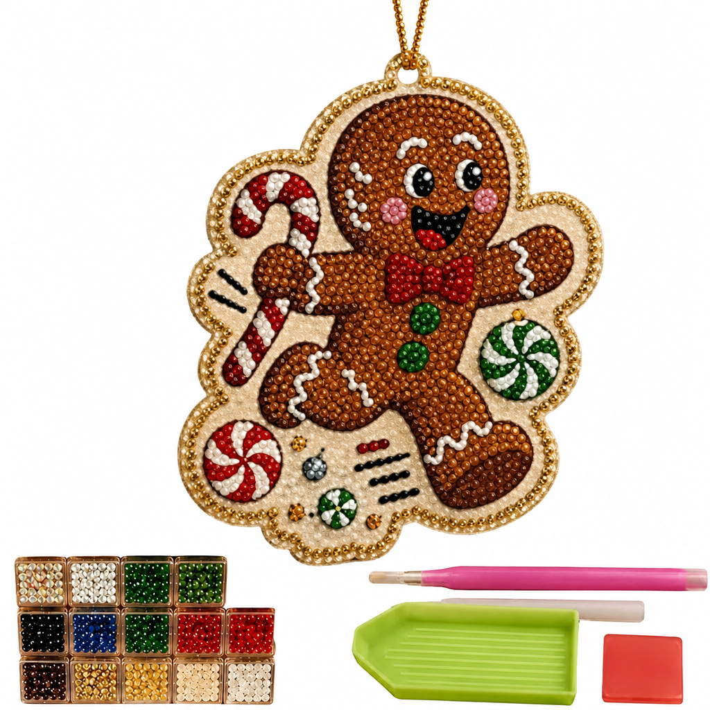 Pearl Art Christmas Ornament Kit – product image