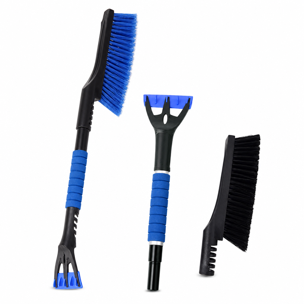 Extendable Car Snow Brush and Ice Scraper – product image