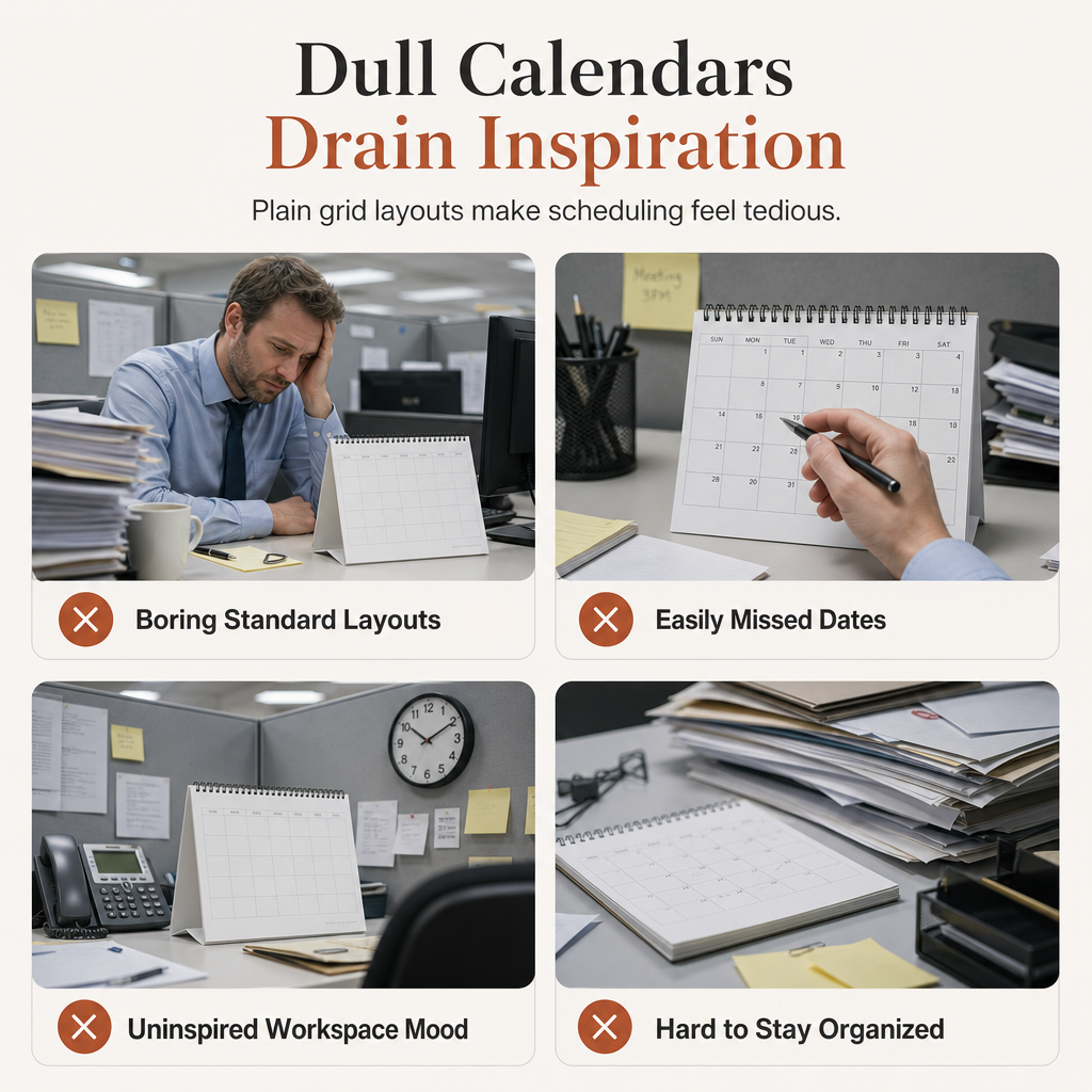 Funny Sheep Desk Calendar – product image