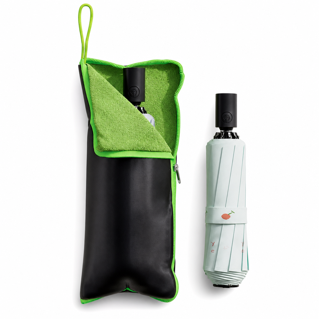 Absorbent Folding Umbrella Storage Sleeve – product image