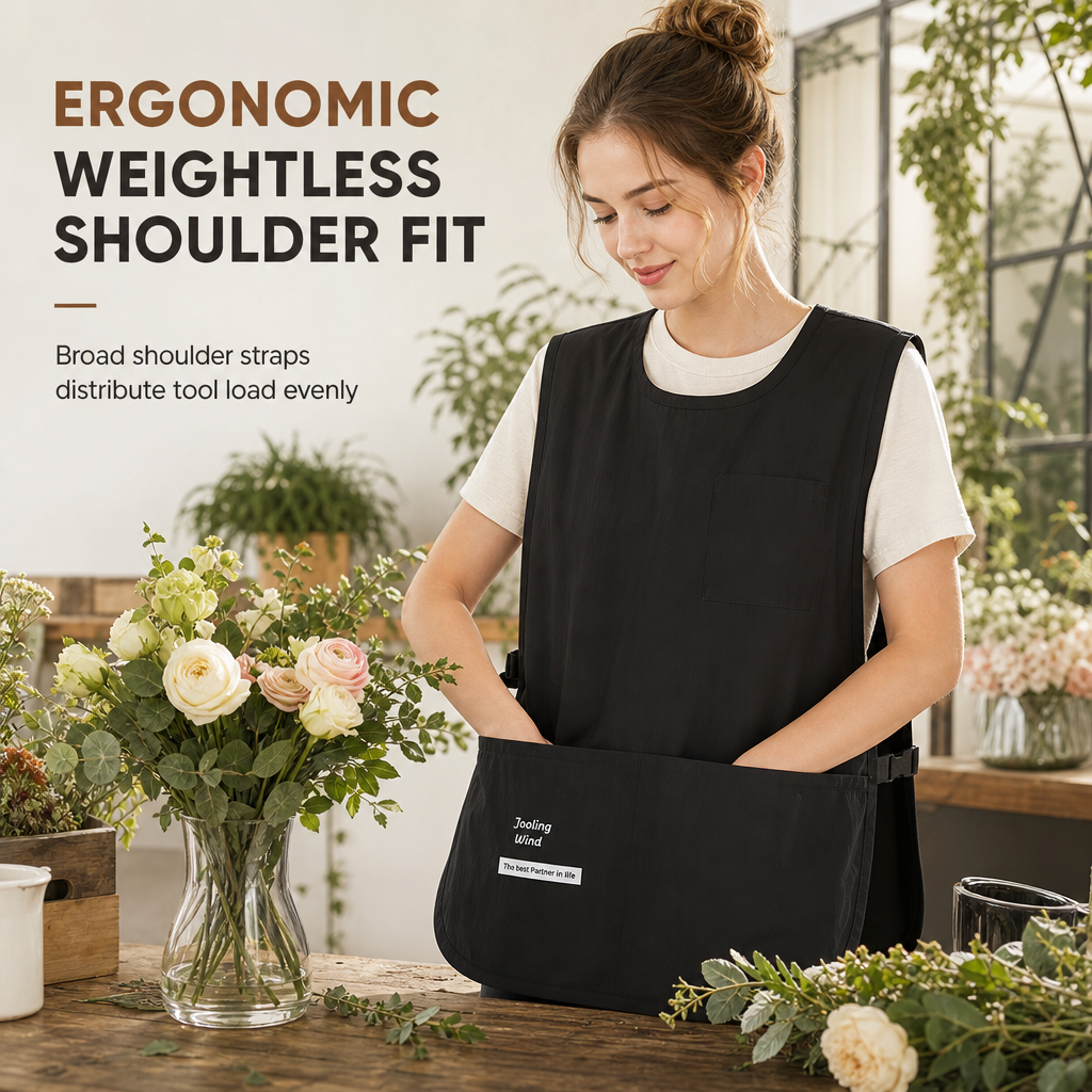 Water- and Oil-Resistant Vest Apron – product image