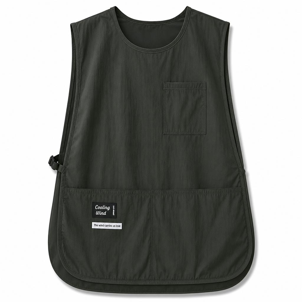 Water- and Oil-Resistant Vest Apron – product image