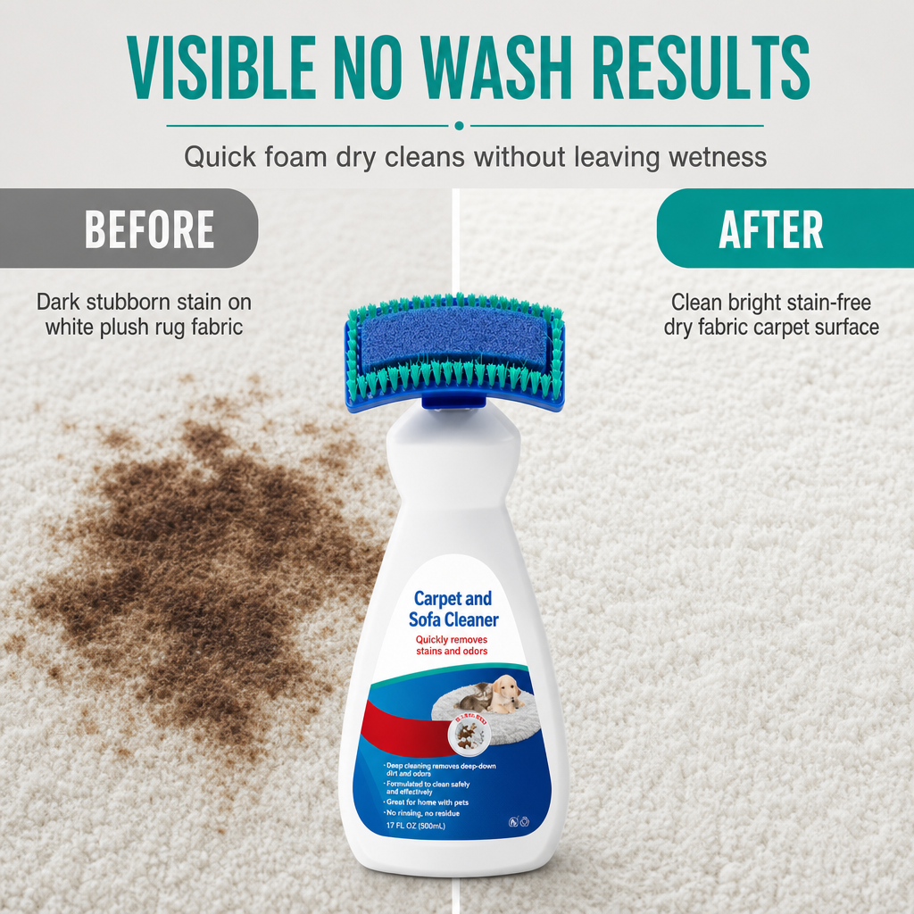 Waterless Fabric and Carpet Cleaner – product image