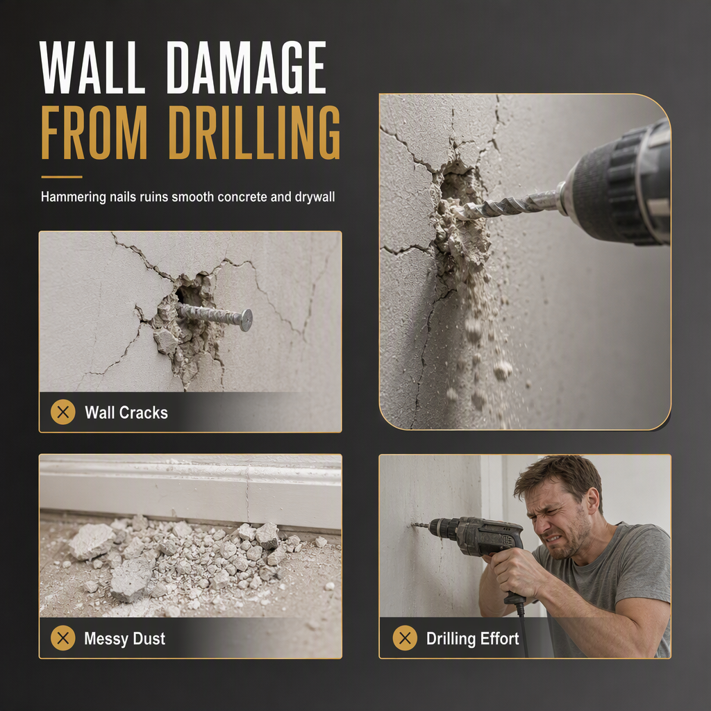 Adhesive Stainless Steel Hanging Hooks – product image