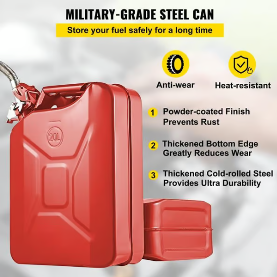 Stainless Steel Jerrycan Pouring Spout – product image
