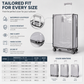 Clear Protective Luggage Cover – product image