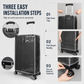 Clear Protective Luggage Cover – product image