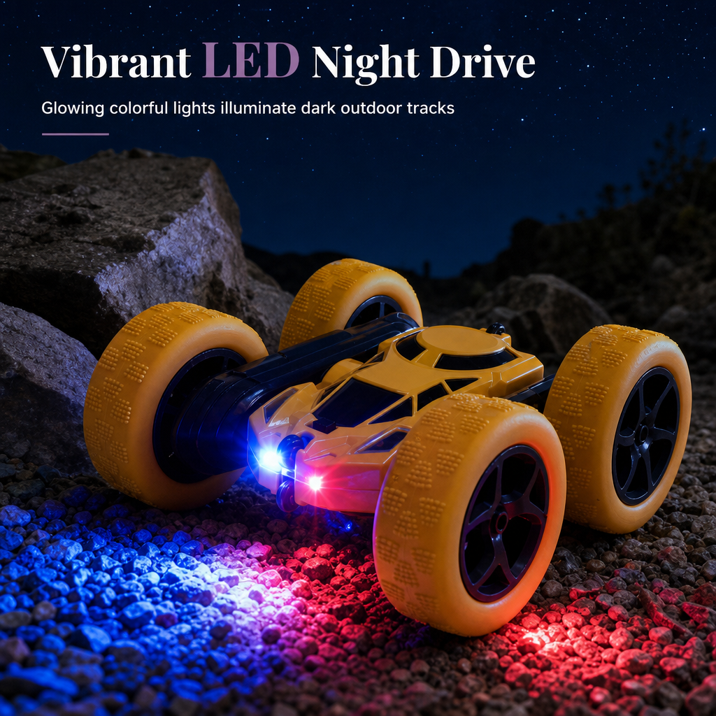 Remote-Control Double-Sided Stunt Car – product image