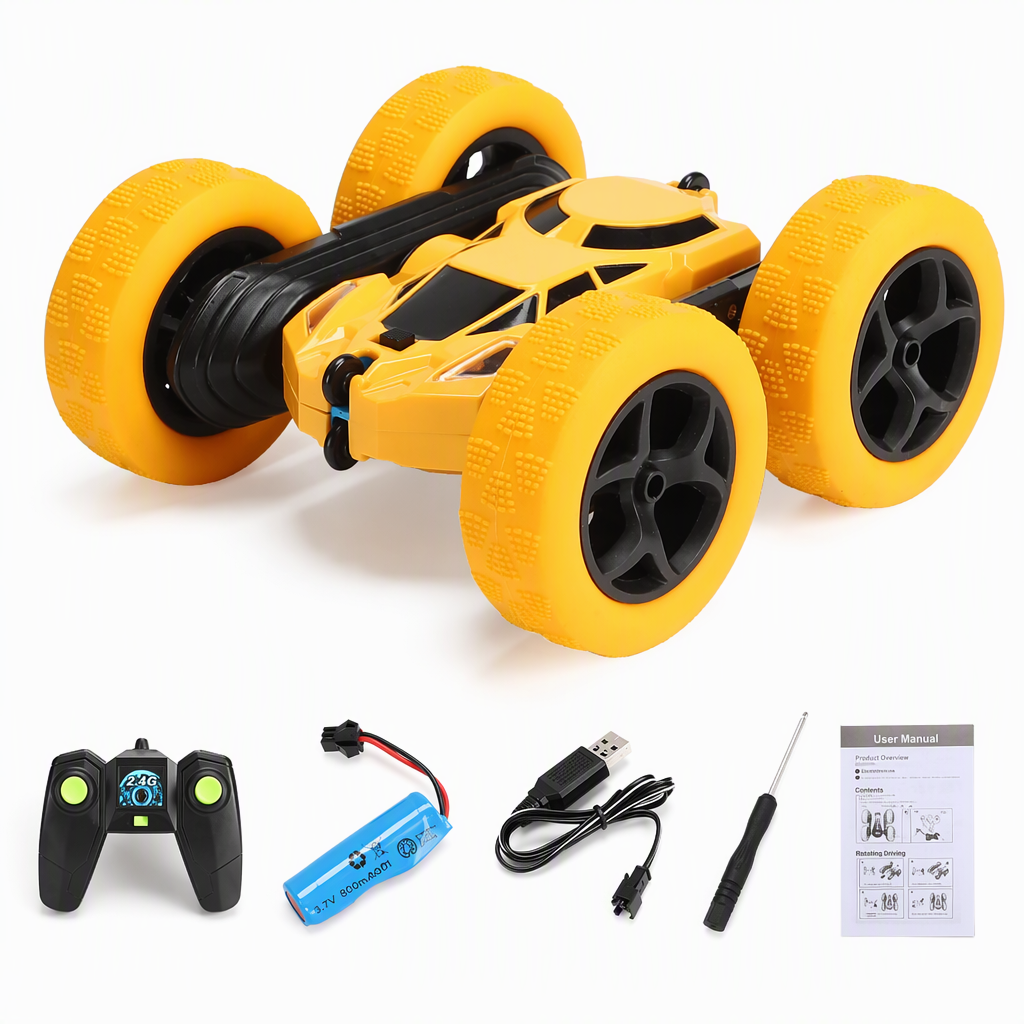Remote-Control Double-Sided Stunt Car – product image