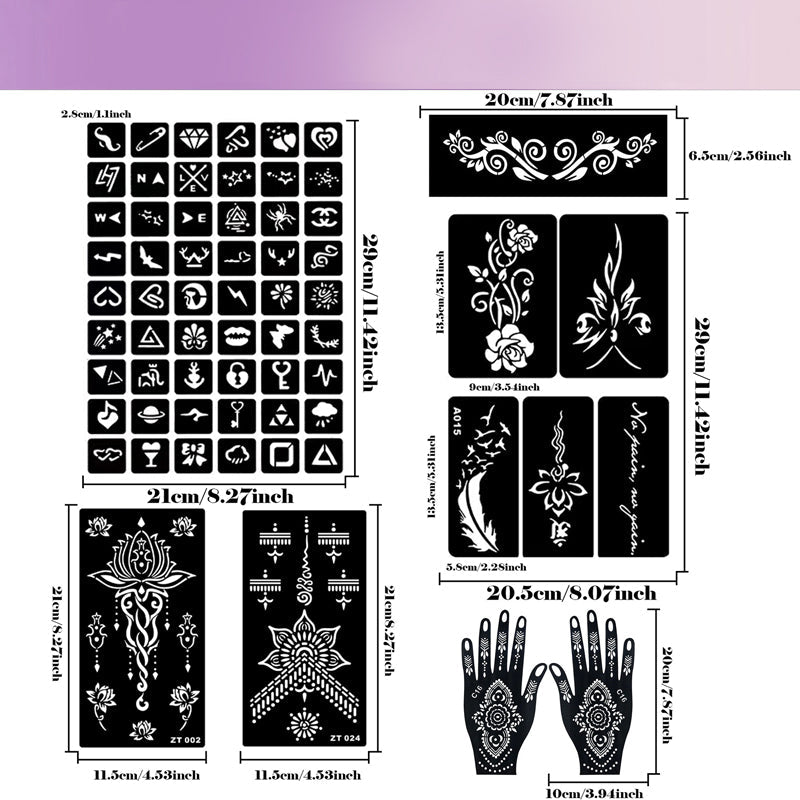 Henna Kit for Temporary Body Art – product image