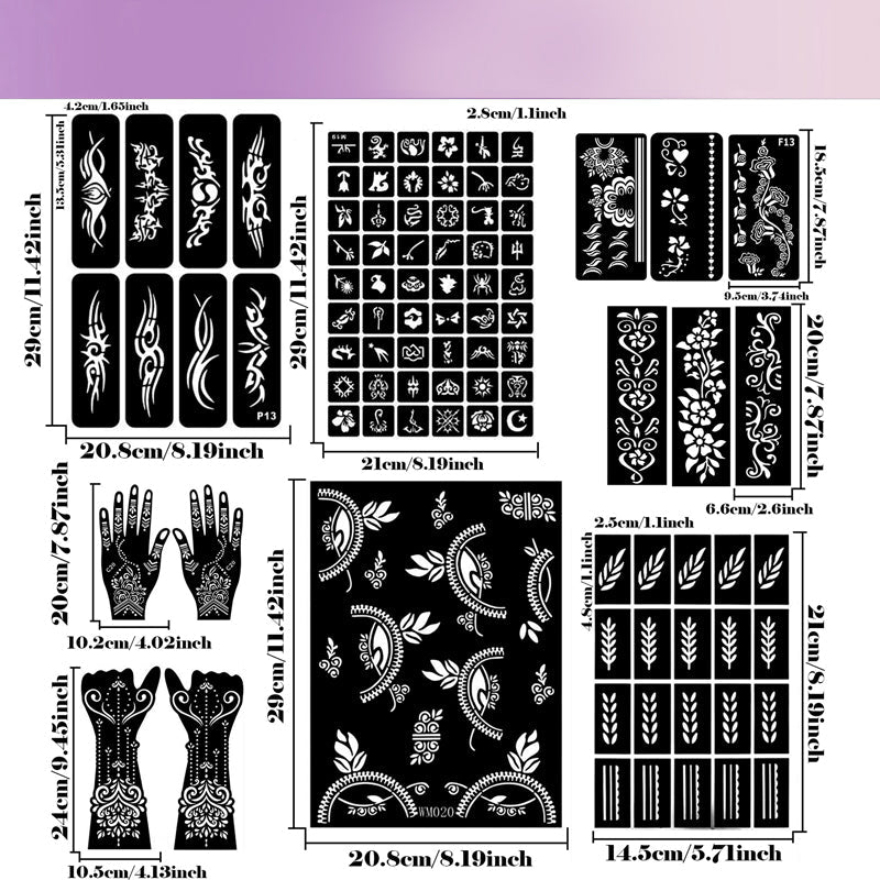 Henna Kit for Temporary Body Art – product image