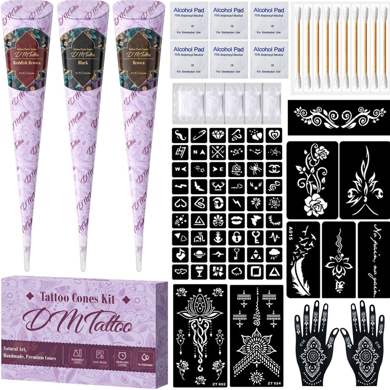 Henna Kit for Temporary Body Art – product image