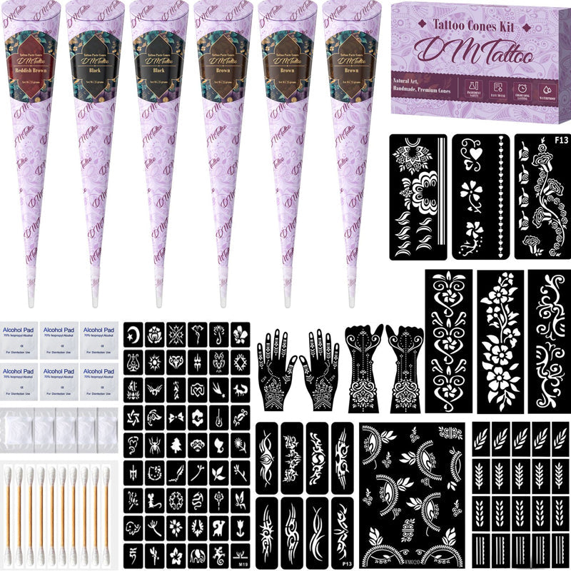 Henna Kit for Temporary Body Art – product image