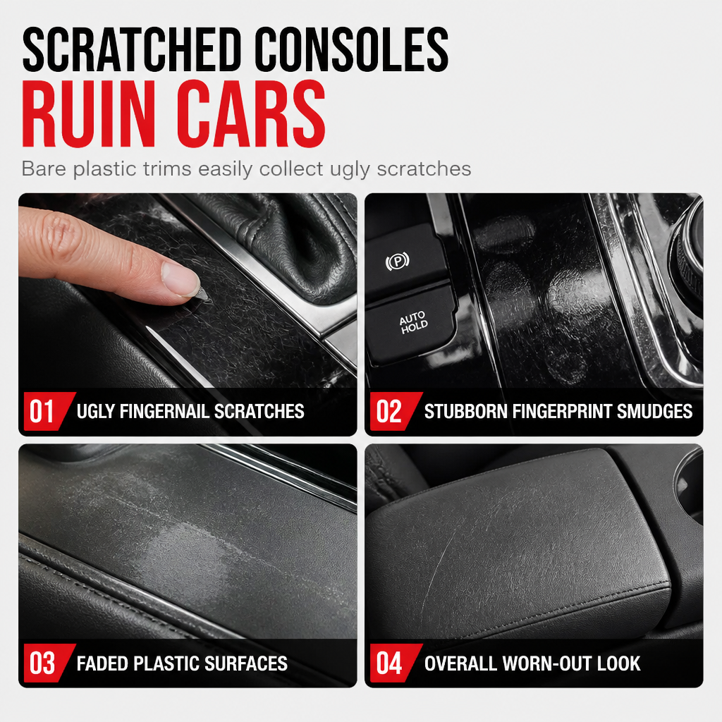 Self-Adhesive Carbon-Look Interior Trim Film – product image