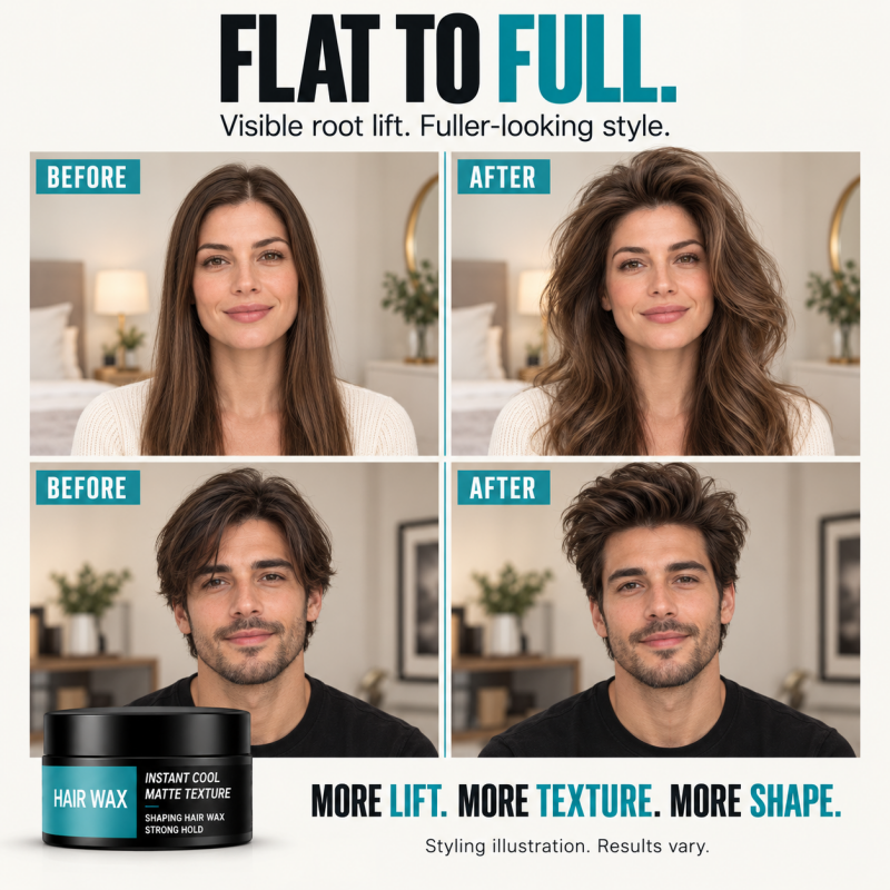 Matte Hair Wax or Styling Clay – product image