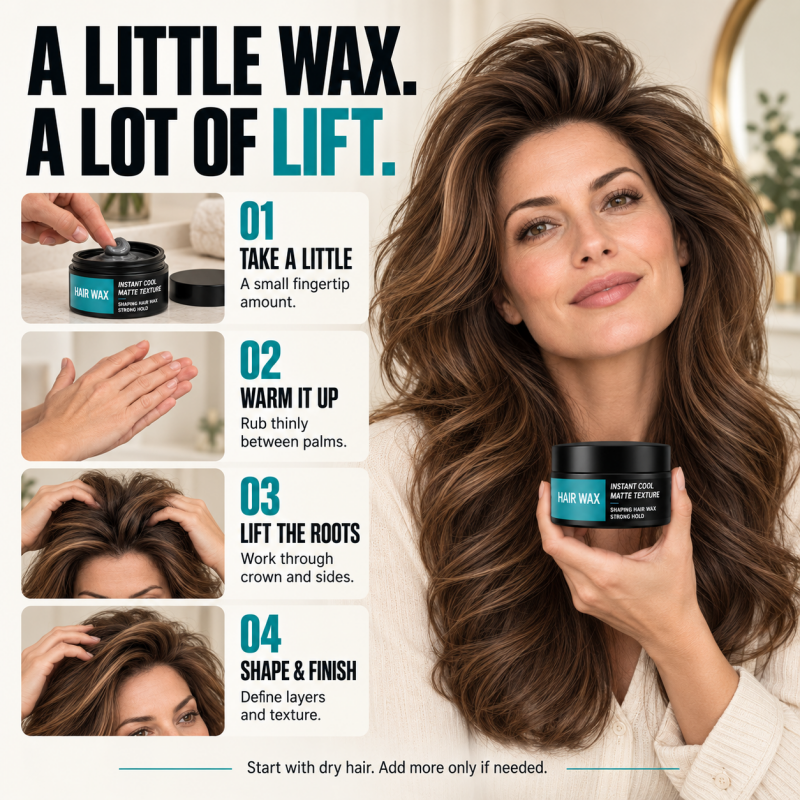 Matte Hair Wax or Styling Clay – product image