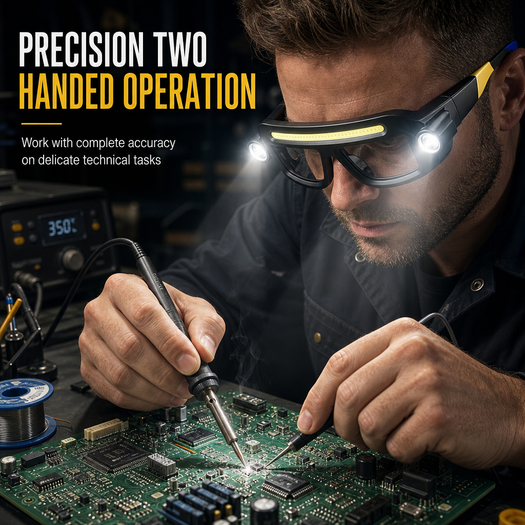 Rechargeable Dual-Light Glasses – product image