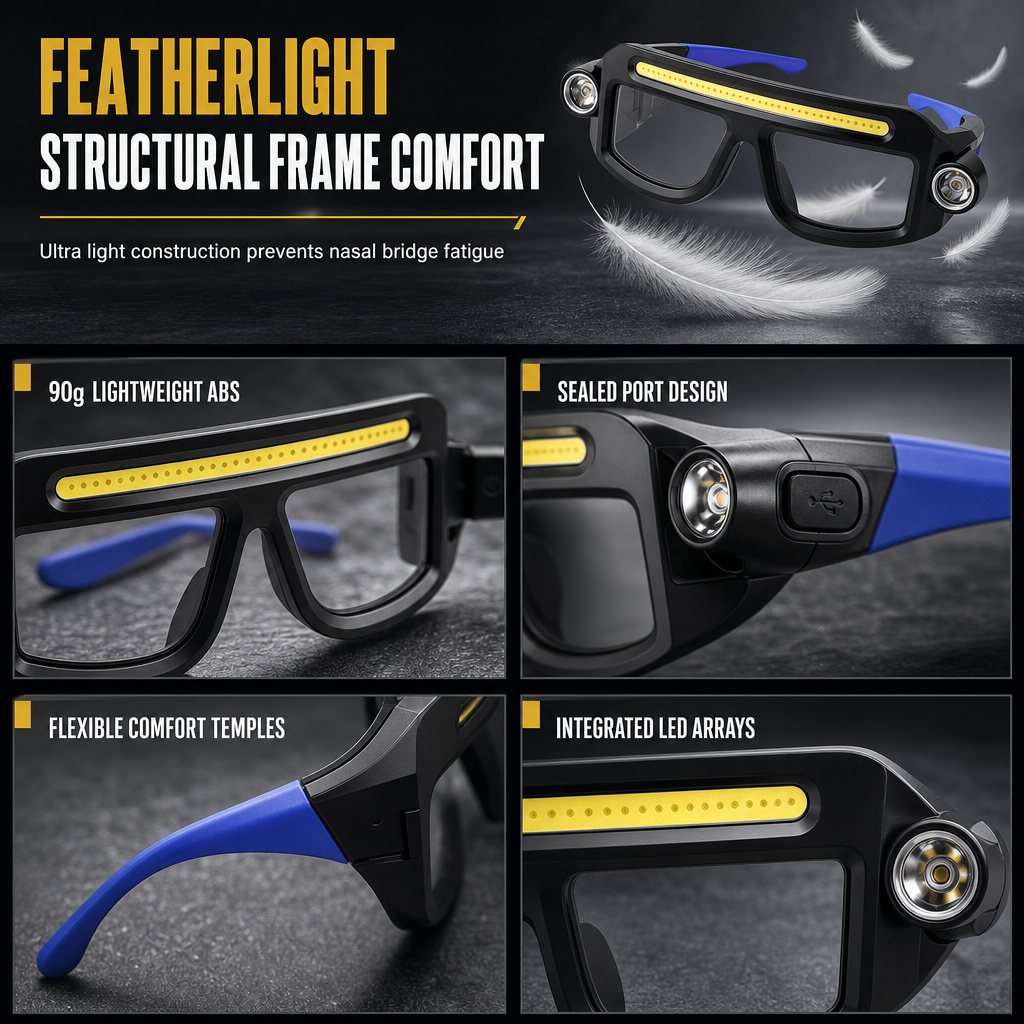 Rechargeable Dual-Light Glasses – product image