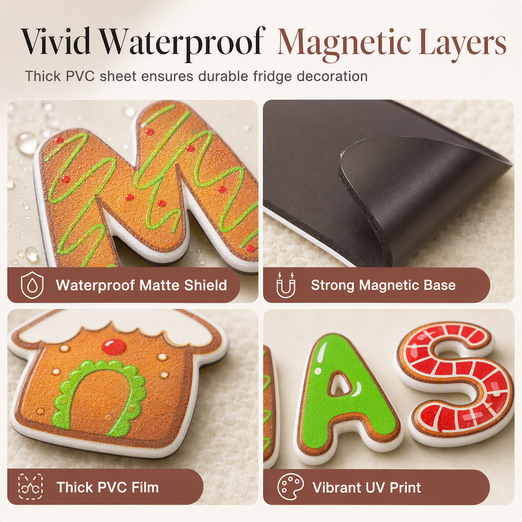 Christmas Cartoon Magnets – product image