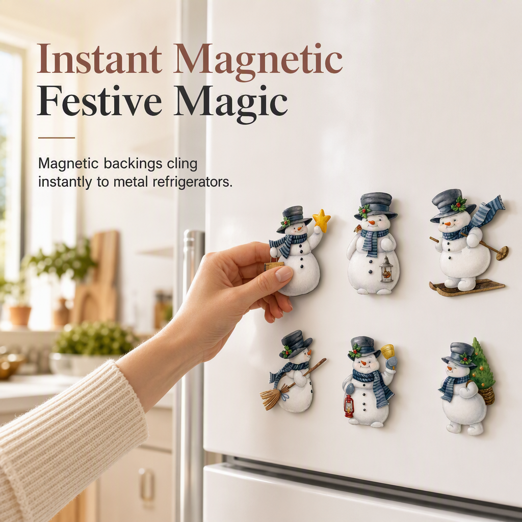Christmas Cartoon Magnets – product image