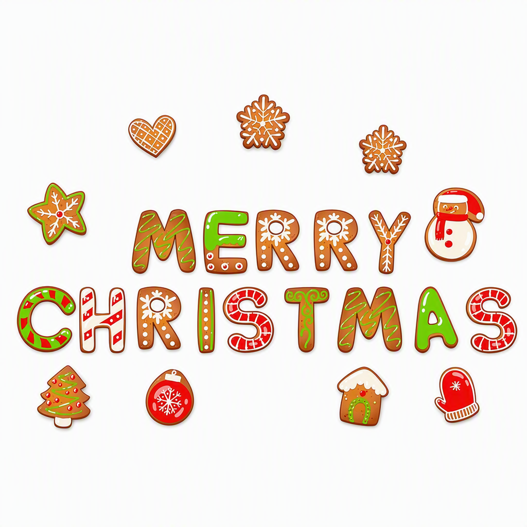 Christmas Cartoon Magnets – product image