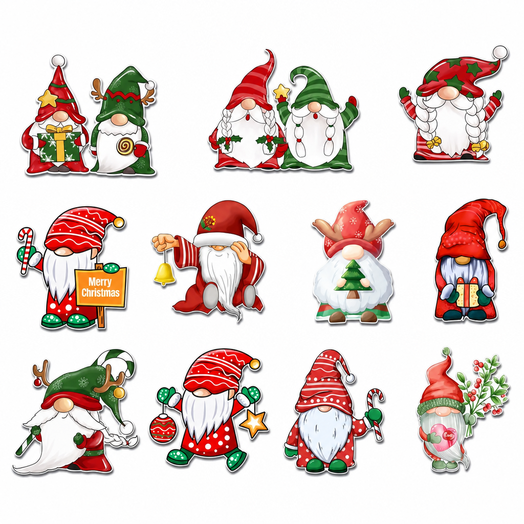 Christmas Cartoon Magnets – product image