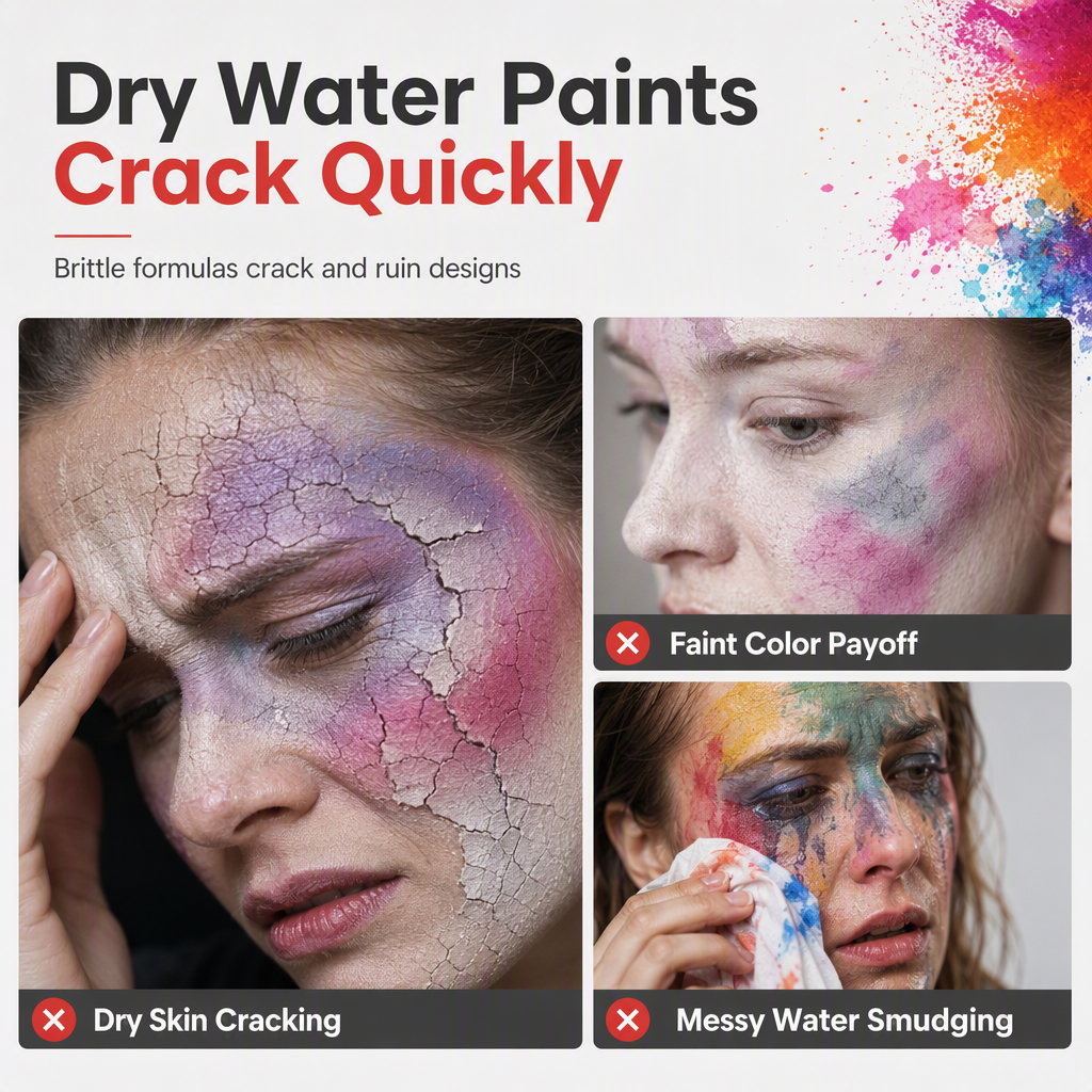Oil-Based Face & Body Paint Palette – product image