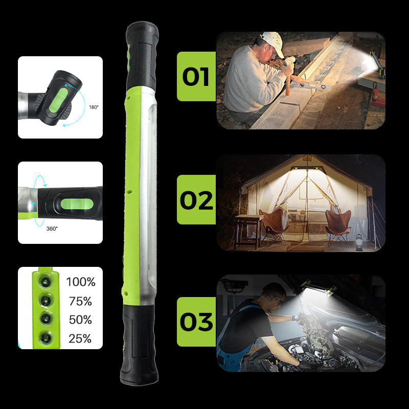 Rechargeable LED Work Light with Hook – product image
