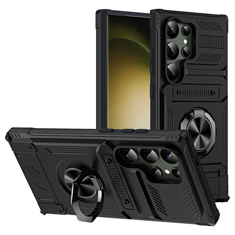 Samsung Card Holder Case with Magnetic Ring Stand – product image