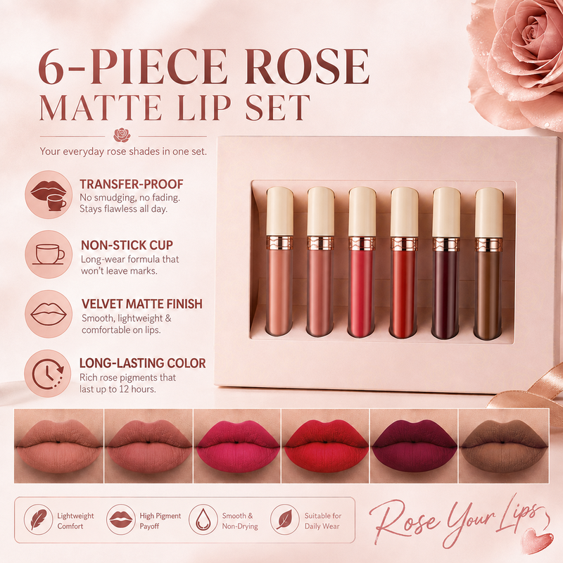 Rose Matte Liquid Lipstick – product image