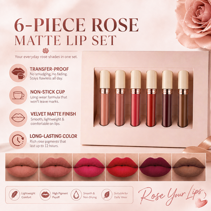 Rose Matte Liquid Lipstick – product image