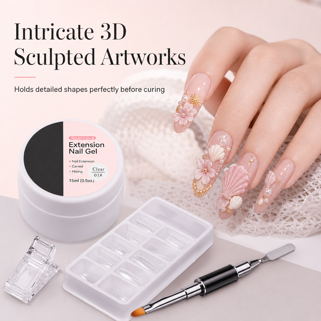 Moldable Builder Gel for Nail Extensions – product image
