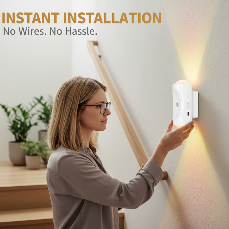 Rechargeable Magnetic Sensor Wall Light – product image