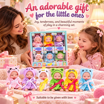 Mini Baby Dolls in Animal Outfits – product image