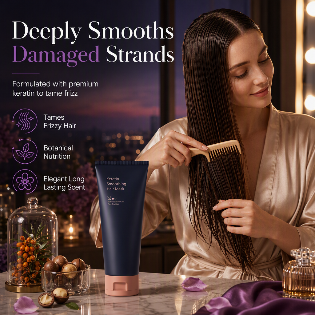 Keratin Smoothing Hair Mask – product image