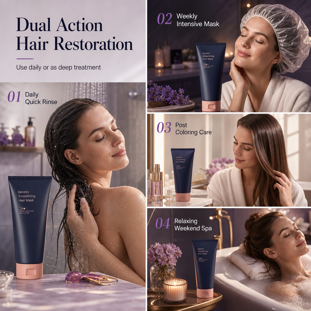 Keratin Smoothing Hair Mask – product image