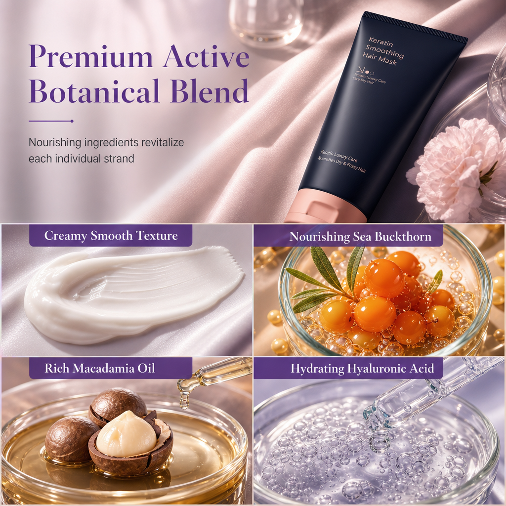 Keratin Smoothing Hair Mask – product image