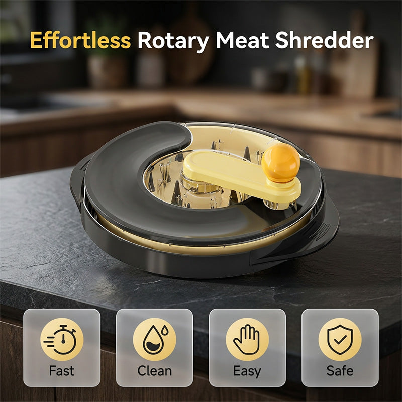 Manual Meat Shredder with Rotating Lid – product image