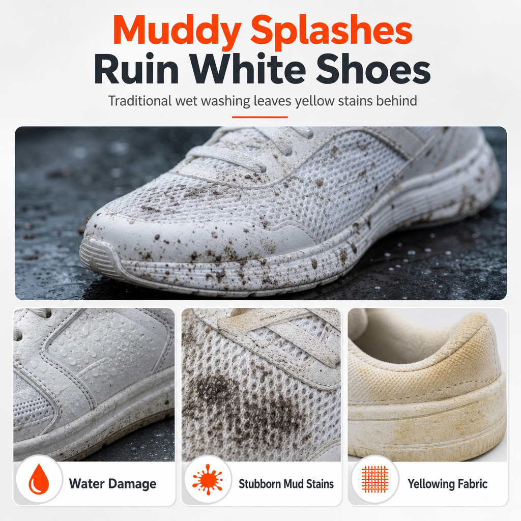 Rinse-Free Shoe Foam Cleaner – product image