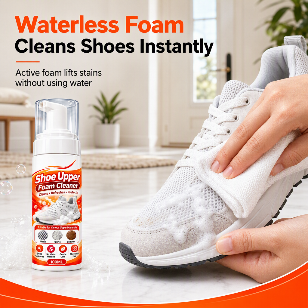 Rinse-Free Shoe Foam Cleaner – product image