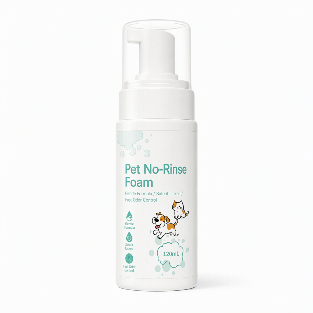 No-Rinse Cleaning Mousse for Cats and Dogs – product image