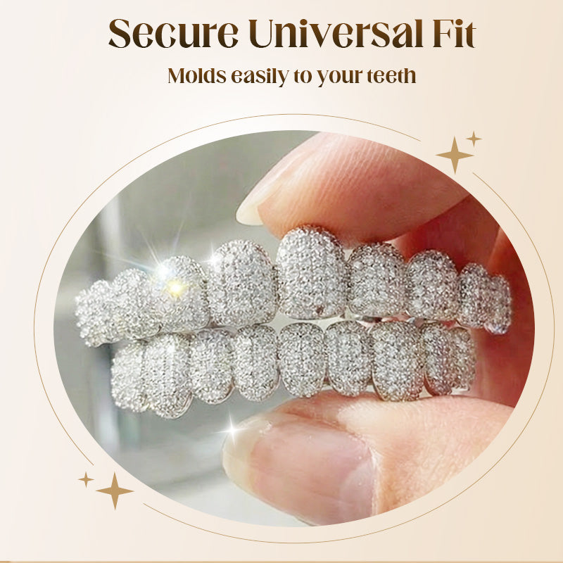 Decorative Zircon Grillz Set – product image