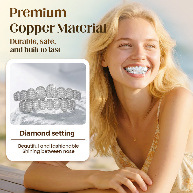 Decorative Zircon Grillz Set – product image